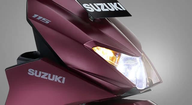 Desain keren dengan lampu LED yang terang
