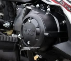 TVS Neo XR dengan kekuatan mesin 110cc dan Digital Ignition Mapping sehingga mampu mencapai Torsi Maksimal 8.5 Nm/4500 RPM.