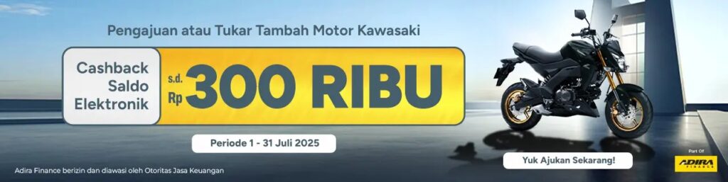 Promo kawasaki bulan juli